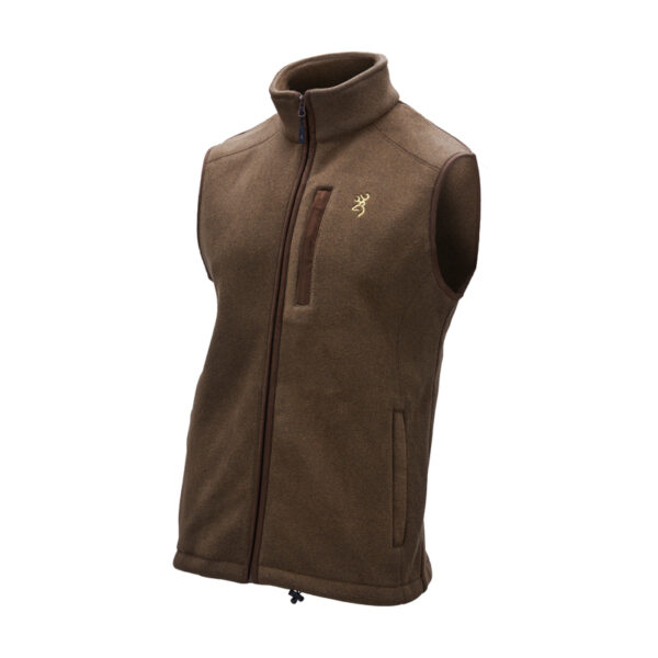 Browning Pile Vest Summit Khaki