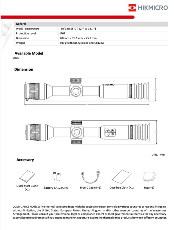 Hikmicro Stellar Visore Termico