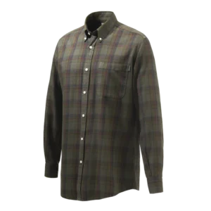 Beretta Camicia Wood Button Down Beige