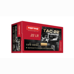 Norma Tac-22 Subsonic .22lr cod. 2425080