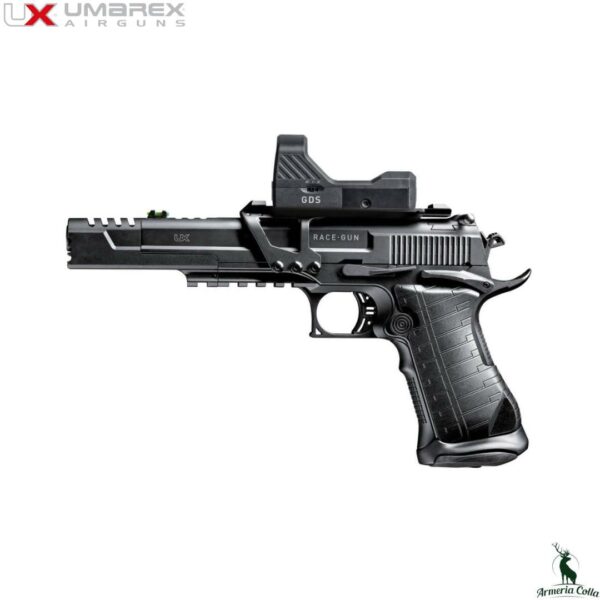 Umarex Pistola Race Gun Red Dot Kit Co2 cal. 4,5mm Libera Vendita