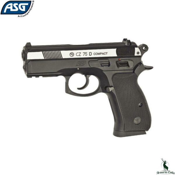 Asg Pistola Co2 CZ 75D Compact cal. 4.5mm Libera Vendita