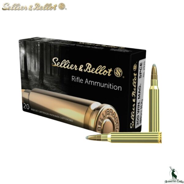 Sellier & Bellot Munizioni Spce cal. .300 Win. Mag. 180gr cod. V340852