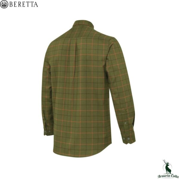 Beretta Camicia Jargo Stretch col. Green Pumpkin Check