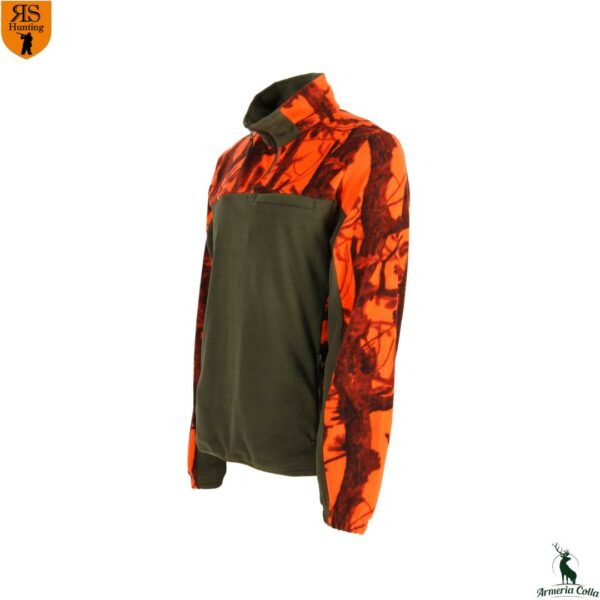 Rs Hunting Pile art. J691 col. Bicolore Verde/Arancio