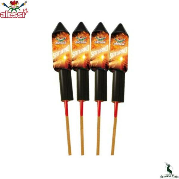 Alessi Fireworks Razzo Saturno art. 413 cf. 4 pz.