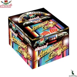 Alessi Fireworks Batteria 100 Lanci American Graffiti art. 620A