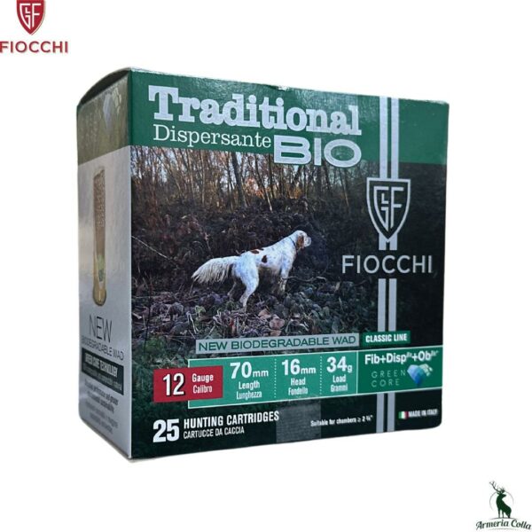 Fiocchi Munizioni Traditional Dispersante Bio 34g cal. 12